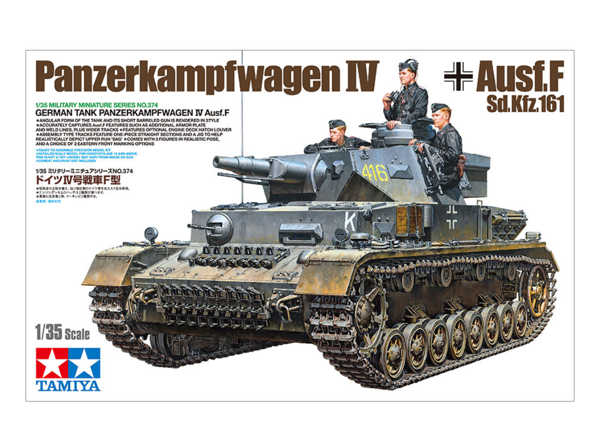 TAMIYA 1:35 PZ.KPFW.IV.AUSF.F TANK