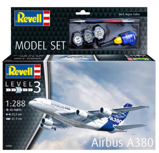 REVELL 1:288 STARTER SET AIRBUS A380