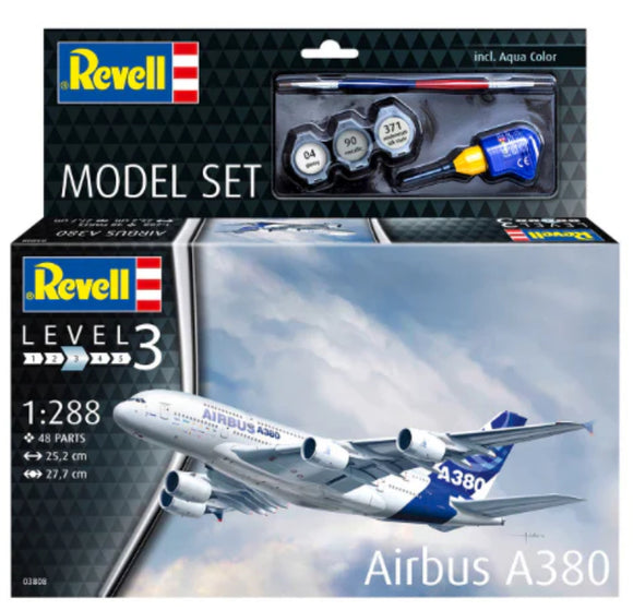 REVELL 1:288 STARTER SET AIRBUS A380