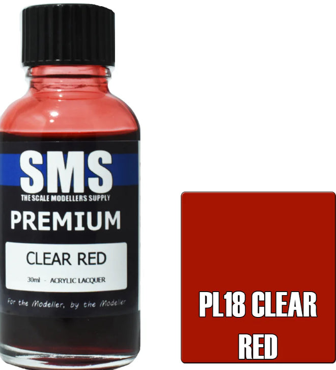 SMS PL18 PREMIUM CLEAR RED