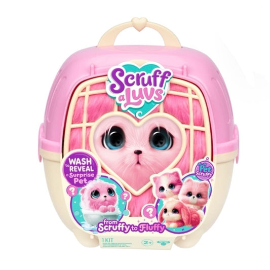 SCRUFF A LUVS IN CARRY CASE PINK