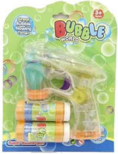 BUBBLE GUN B/O AST