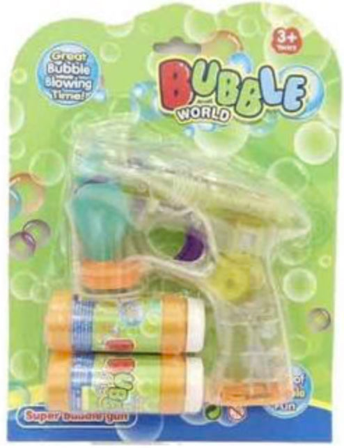 BUBBLE GUN B/O AST