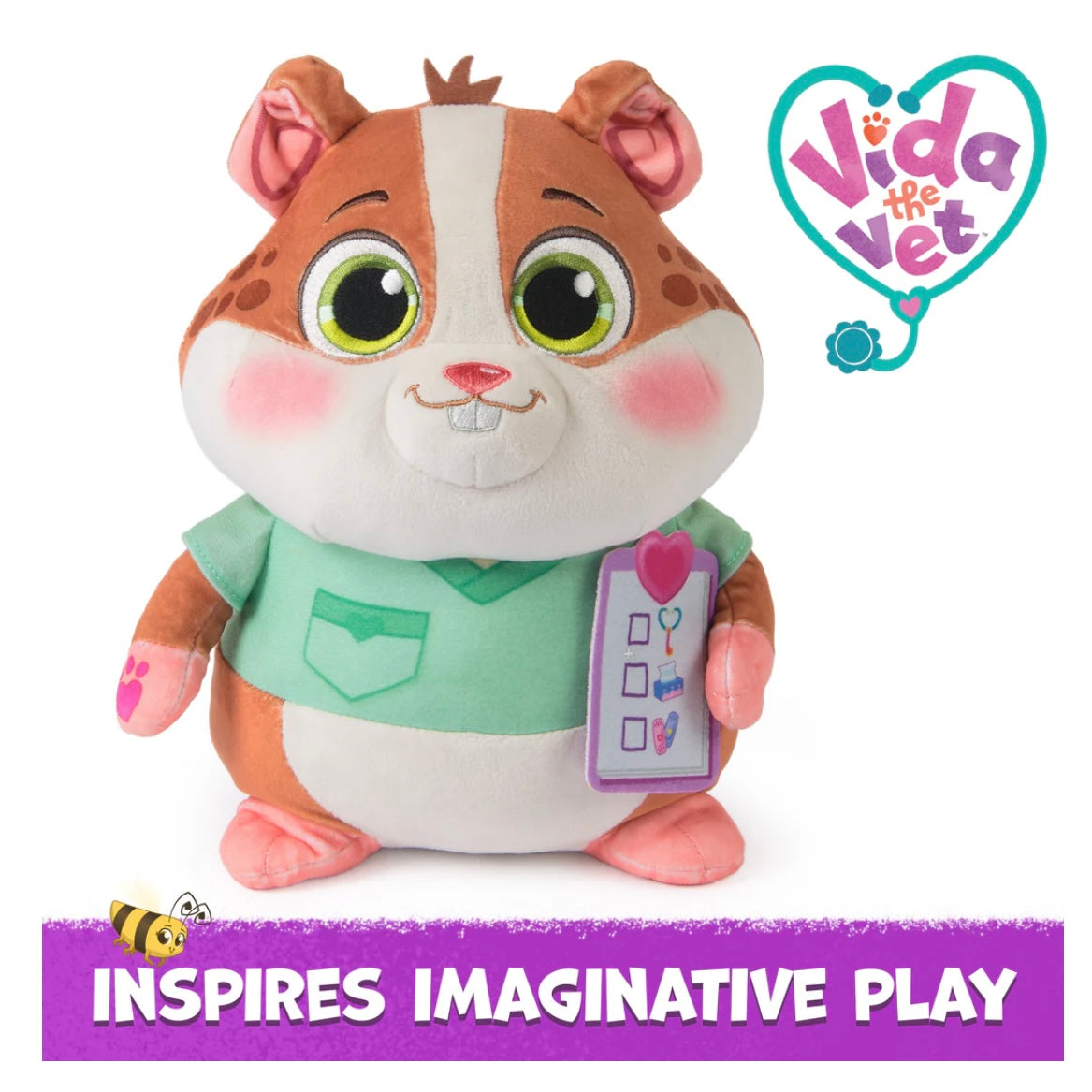 VIDA THE VET TALK & SING POPCORN PLUSH