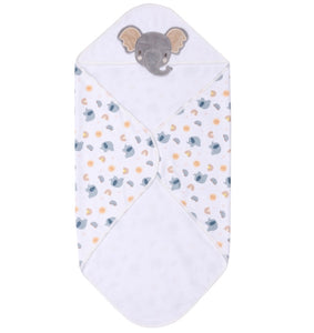 SPLOSH BABY ELEPHANT HOODED TOWEL