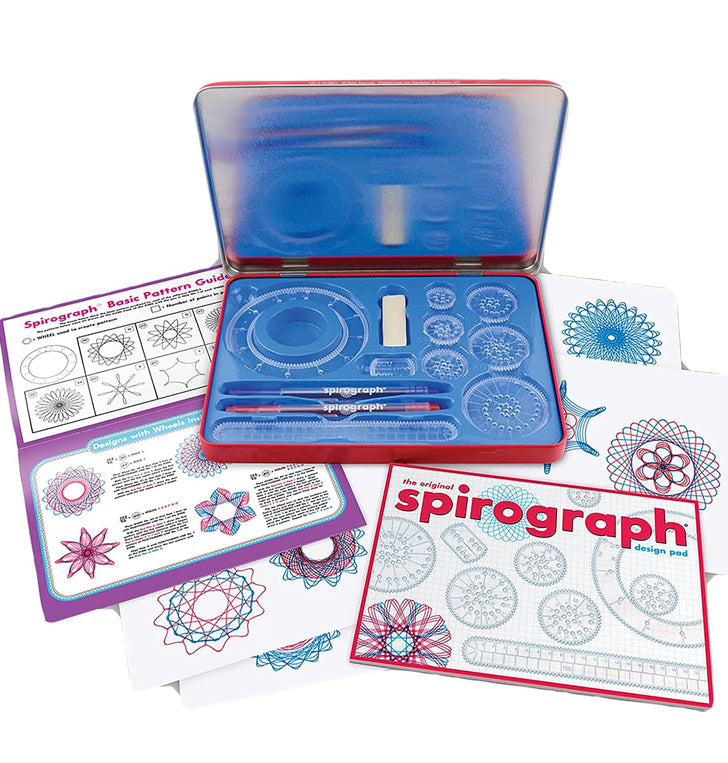 SPIROGRAPH DESIGN SET TIN