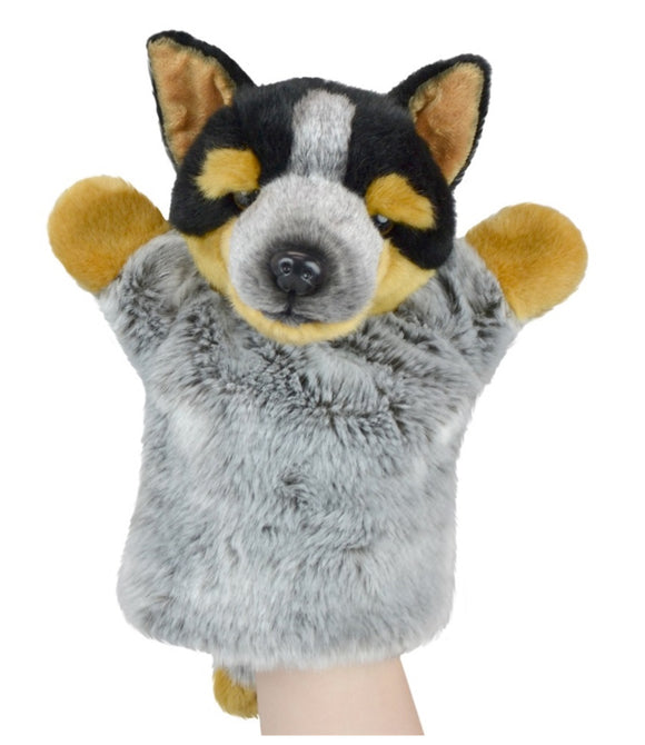 HAND PUPPET LIL FRIENDS BLUE HEELER