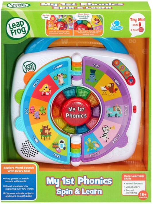 L/F MY 1ST PHONICS SPIN & LEARN