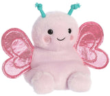 PLUSH PALM PALS PINK BUTTERFLY