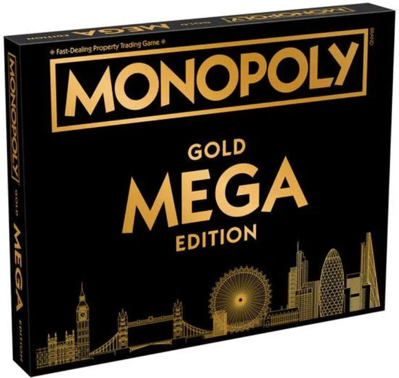 GAME MONOPOLY MEGA GOLD EDITION