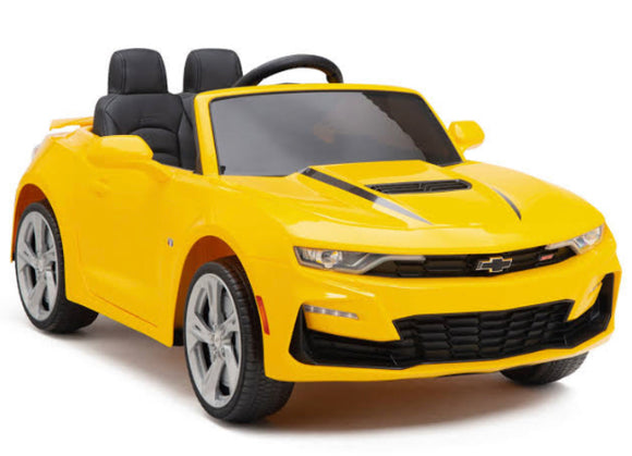 RIDE ON 12 VOLT CHEVROLET CAMARO YELLOW