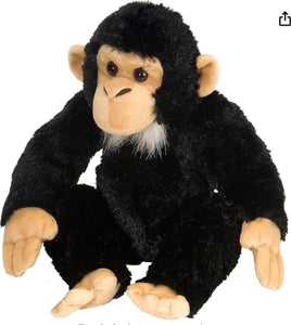 WILD PLUSH CHIMP 12"