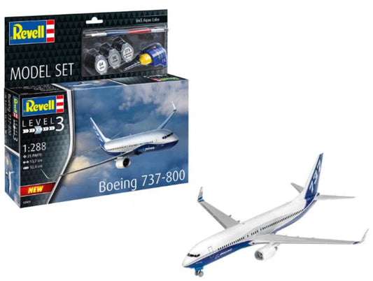 REVELL 1:288 STARTER SET BOEING 737-800