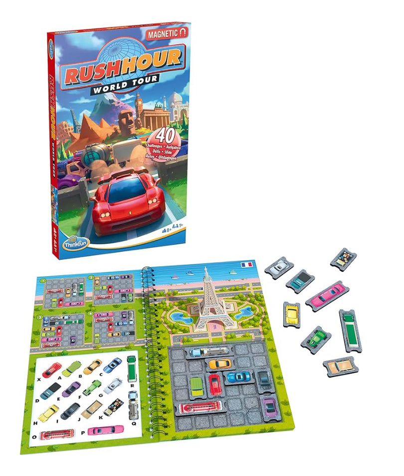 THINKFUN RUSH HOUR WORLD TOUR TRAVEL PUZ