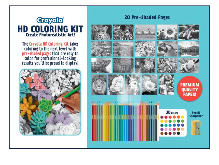 CRAYOLA HD COLORING KIT