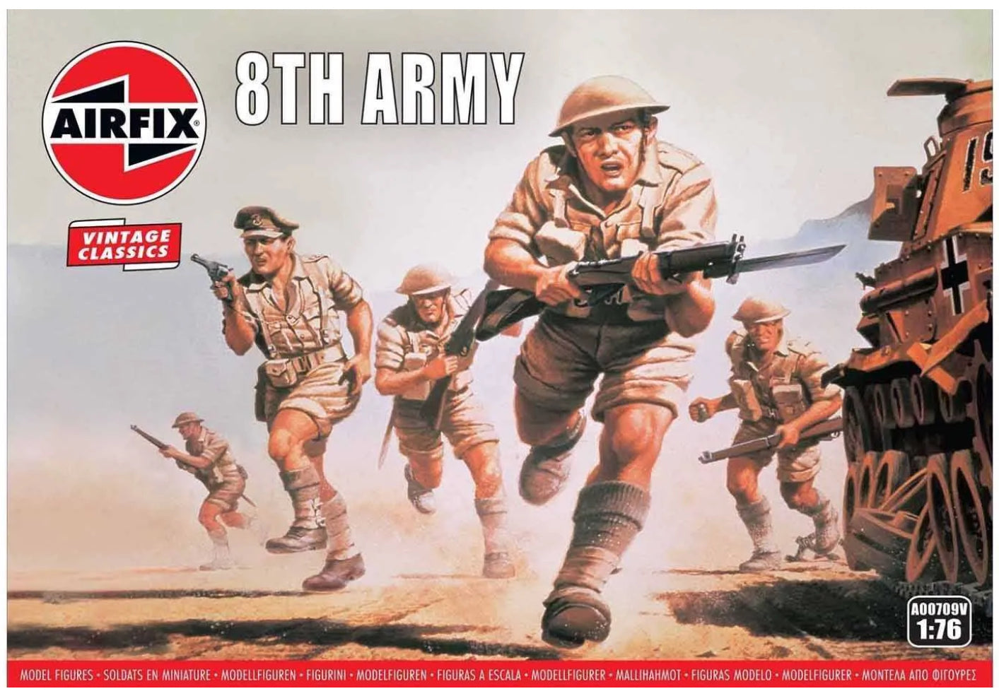 AIRFIX 1:76 BRITISH 8TH ARMY