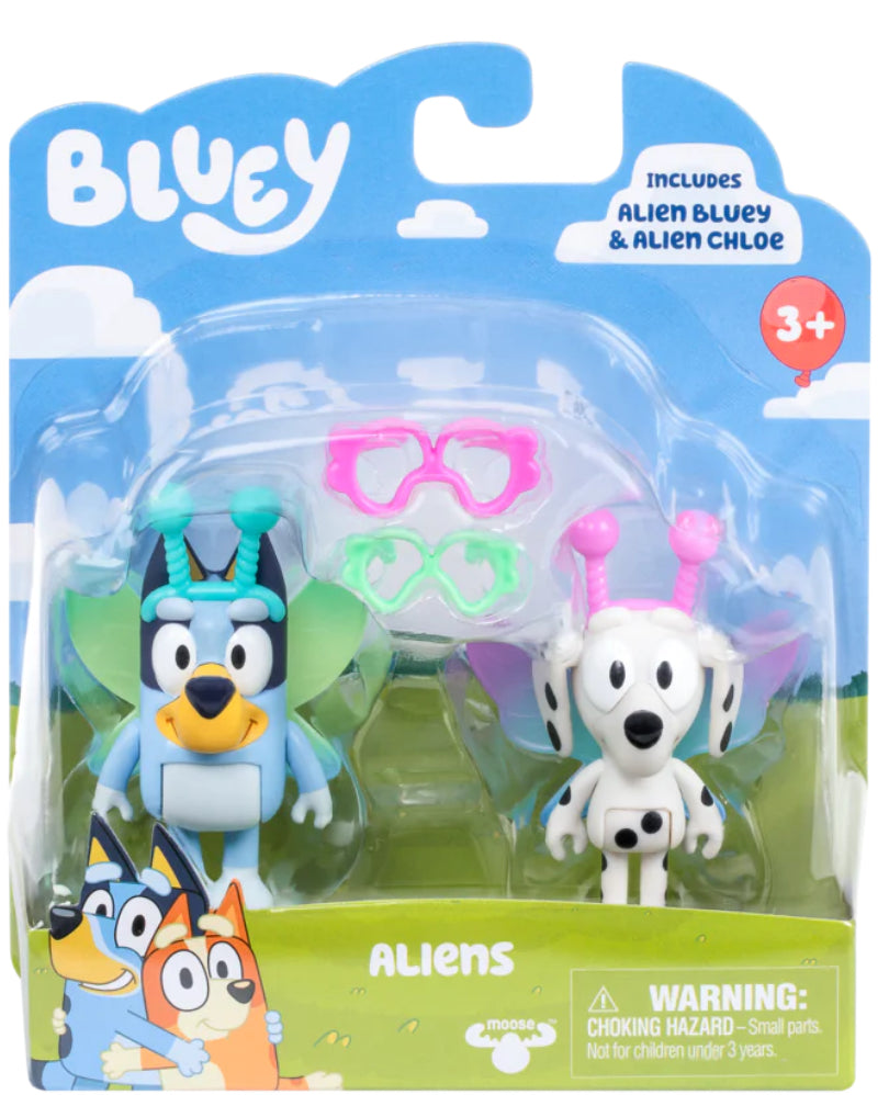 BLUEY S10 FIGURE 2PK AST