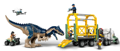 Lego 76966 Jw Allosaurus Transport Truck