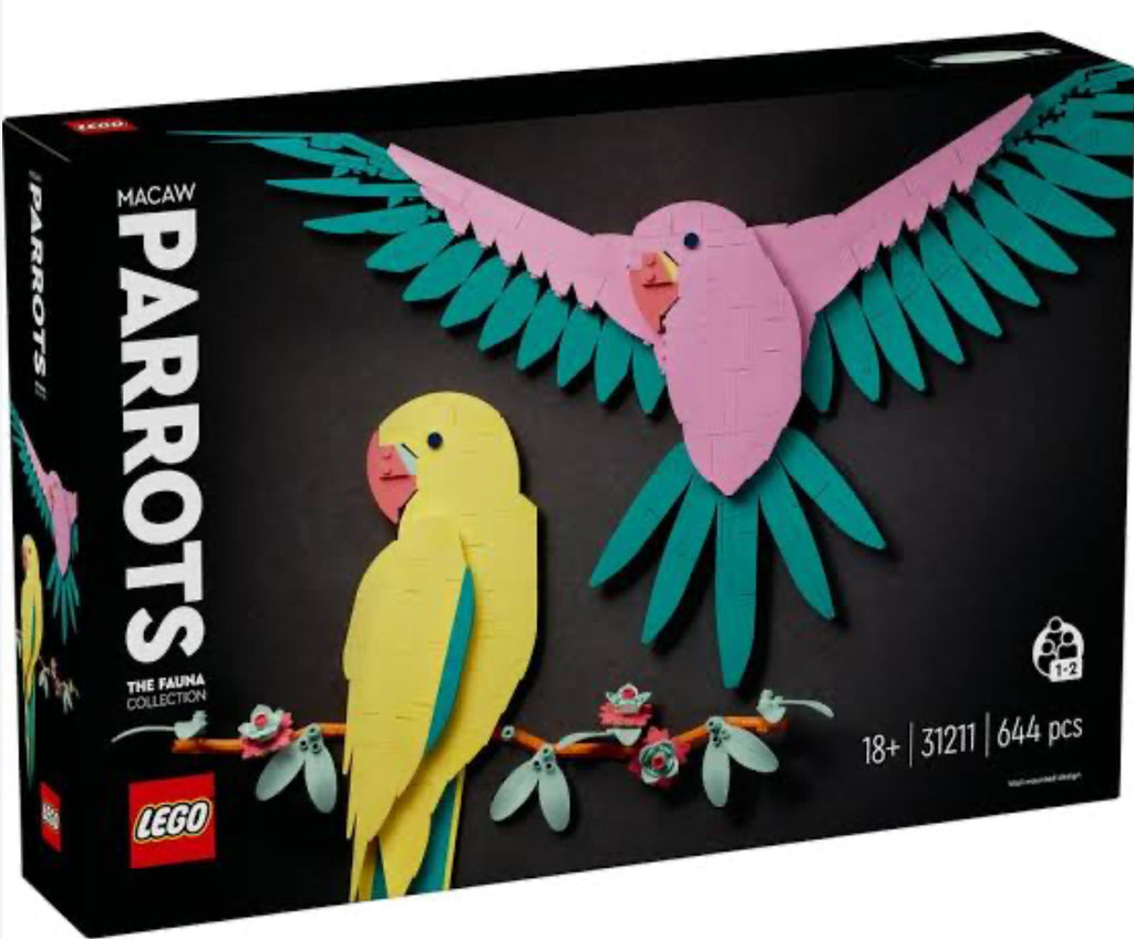 LEGO 31211 ART MACAW PARROTS