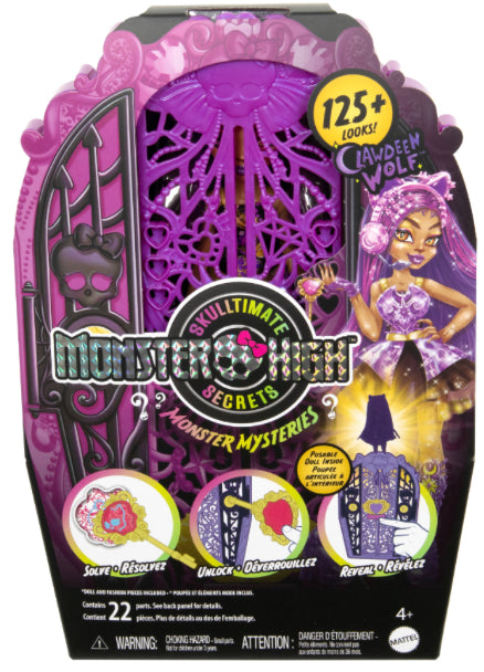 MONSTER HIGH SKULLITIMATE CLAWDEN NEW