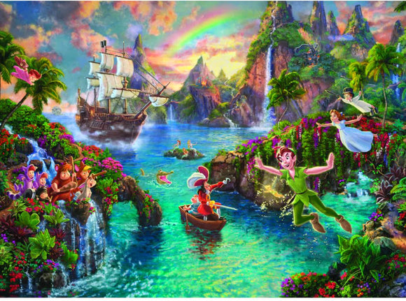 PUZZLE 1000PC DISNEY PETER PAN'S N/LAND