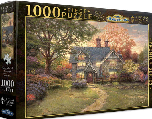 Puzzle 1000Pc Gingerbread Cottage