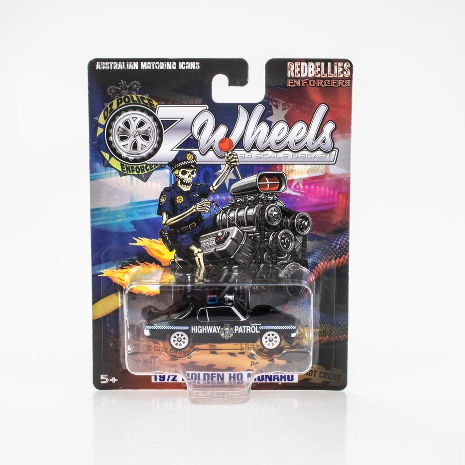 D/C OZ WHEELS RED BELLIES CARDED S1