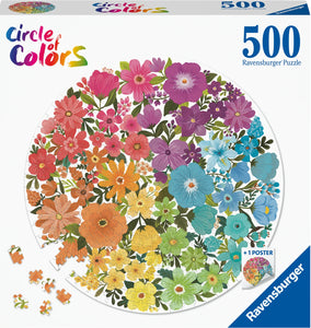 PUZZLE 500PC CIRCLE OF COLOR DESSERTS