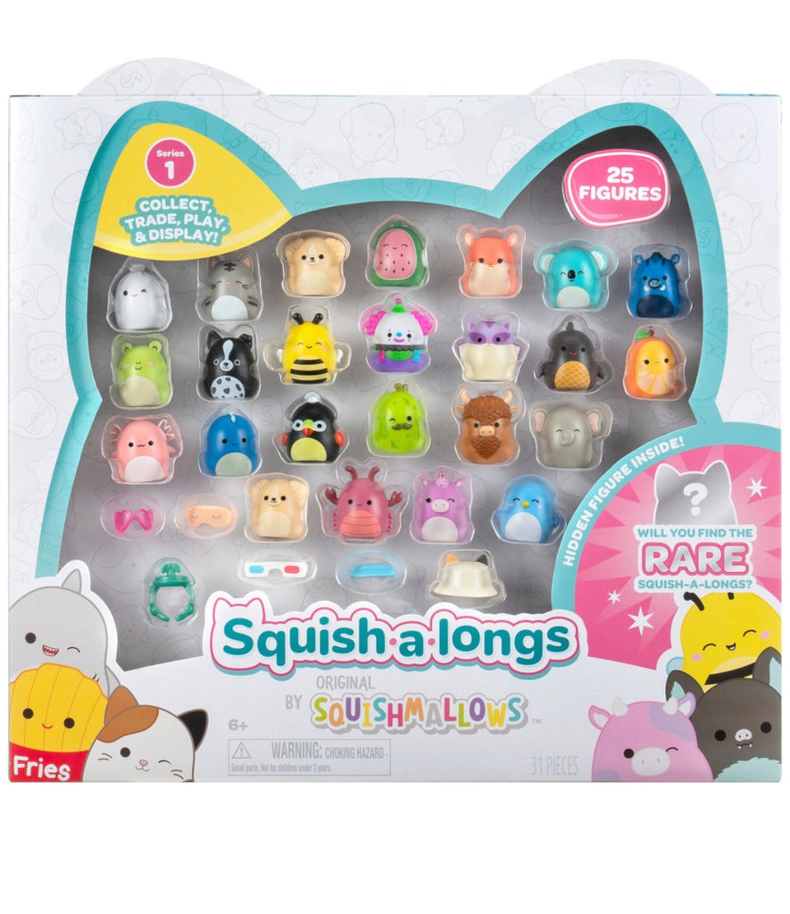 SQUISH-A-LONGS 25 PACK AST