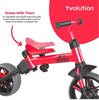 YVELO FLIPPA BIKETO TRIKE RED