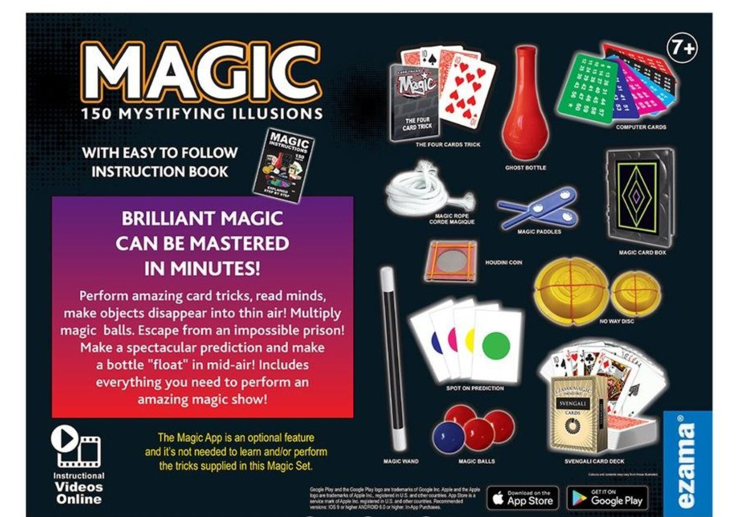 EZAMA MAGIC SET 150 TRICKS