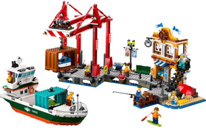 LEGO 60422 CITY SEASIDE HARBOR W CARGO