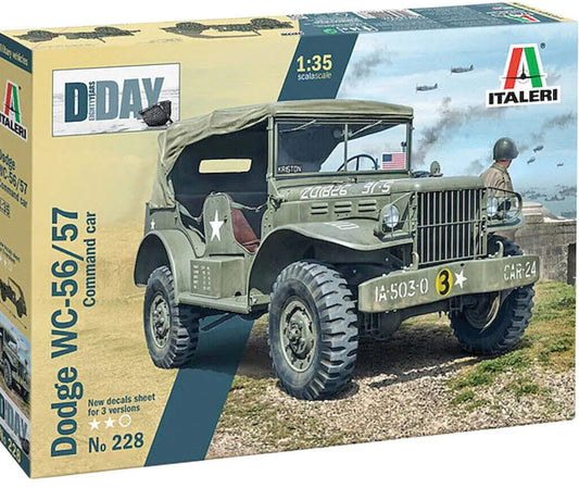 ITALERI 1/35 DODGE WC56 COMMAND CAR