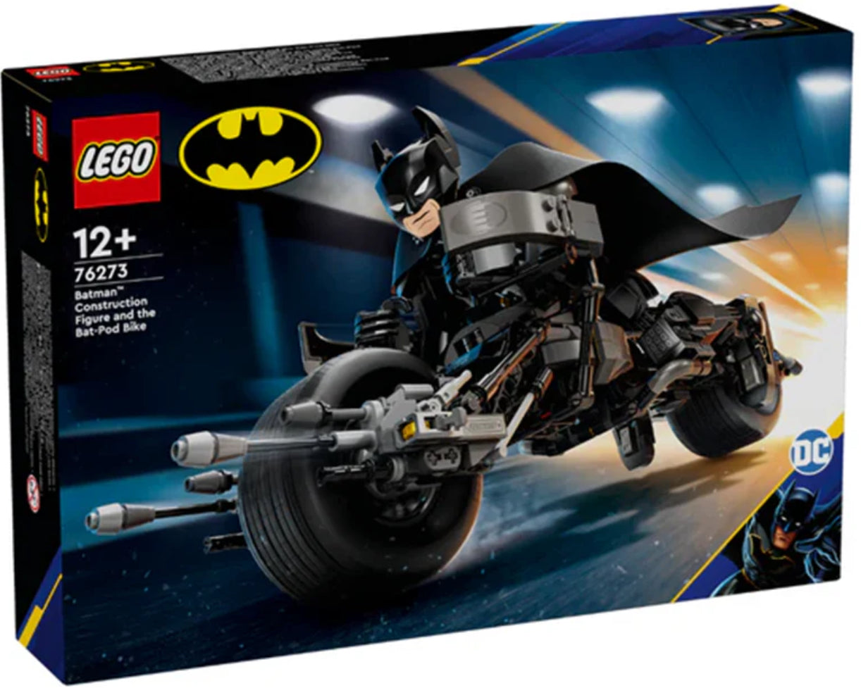 LEGO 76273 S/HERO BATMAN FIG AND BAT-POD