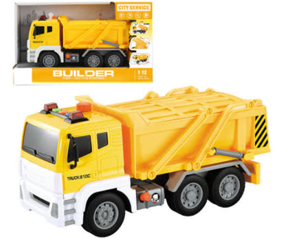 CITY SERVICE LARGE TIPPER TRUCK W COVER