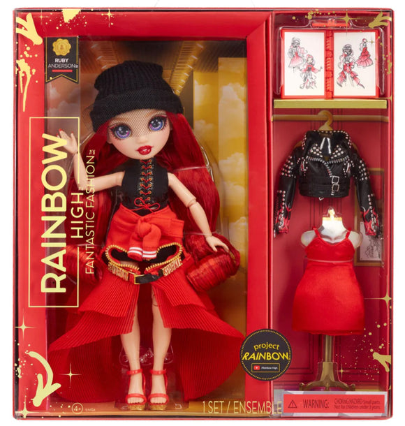 RAINBOW HIGH PR THEME DOLL RUBY