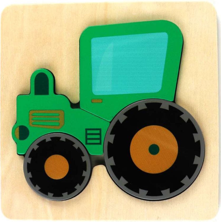 Puzzle Chunky Tractor