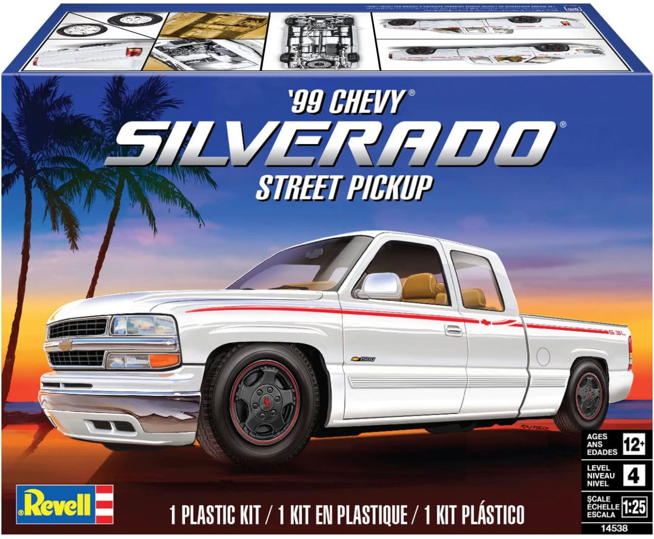 REVELL 1:24 1999 CHEVY SILVERADO PICKUP