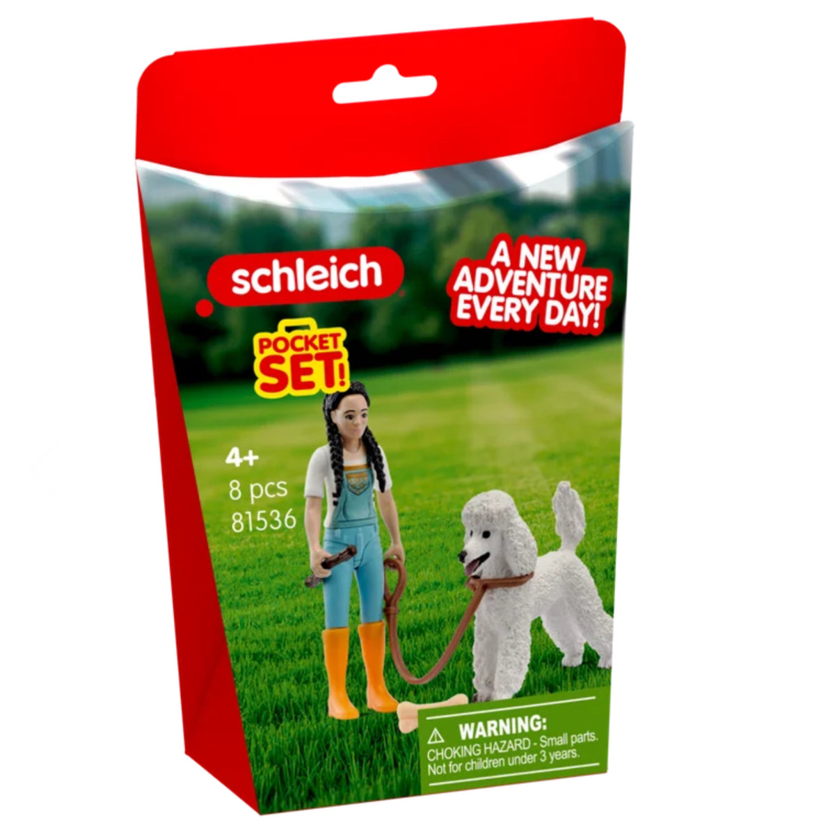 SCHLEICH 81536 PARK STROLL ADVENTURE