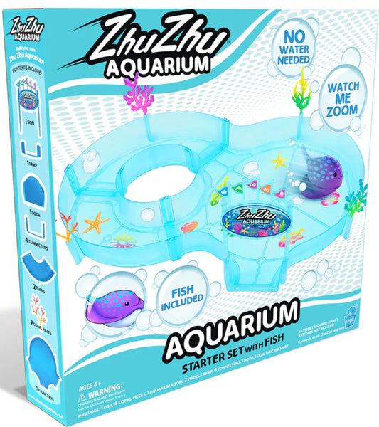Zhu Zhu Aquarium Starter Set W Fish