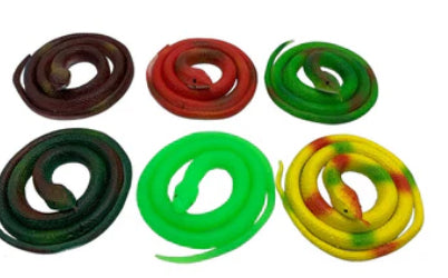RUBBER SNAKE COIL 75CM LONG