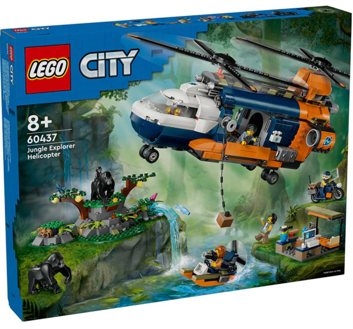 Lego 60437 City Jungle Expl Helicopter