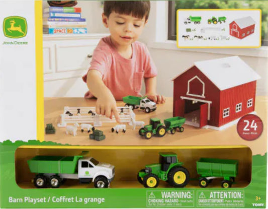 JD 1:64 RED BARN PLAYSET