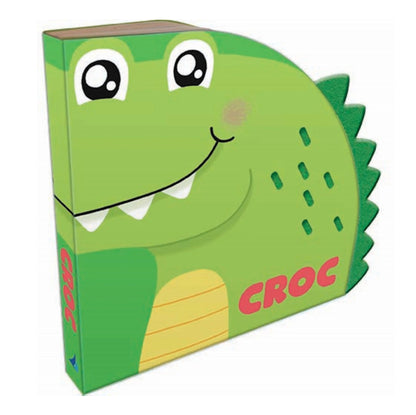 BOOK CROCODILE SHAPED FELT