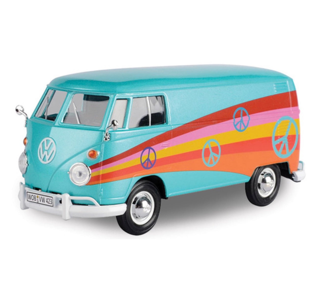 D/C 1:24 VOLKSWAGEN TYPE 2 PEACE VAN