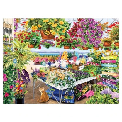 PUZZLE 500PC GLORIOUS GARDEN CENTER