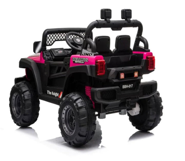 RIDE ON 12 VOLT BASHER PINK