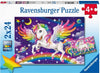 PUZZLE 2X24PC UNICORN & PEGASUS