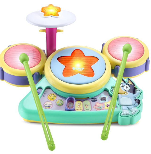 Vtech Bluey Hooray Drum Set