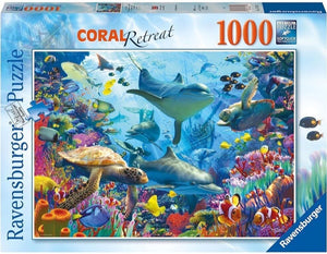 PUZZLE 1000PC CORAL REEF RETREAT